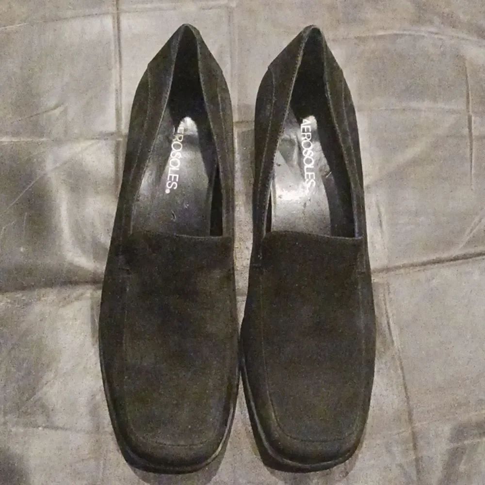 Aerosoles Women's Black Heeled Shoes Size 8 US